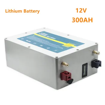 12V 300ah lithium akumulátor 12V lithium baterie 300AH s 20A nabíječka pro RV，solární energie, LED světlo, golfový vozík.,atd