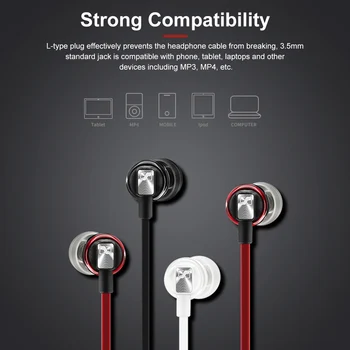 Sennheiser CX3.00 Hluboké Basy Sluchátka 3,5 mm Stereo Dynamický Headset Sportovní Sluchátka HD Rozlišení Sluchátka pro iPhone Androd