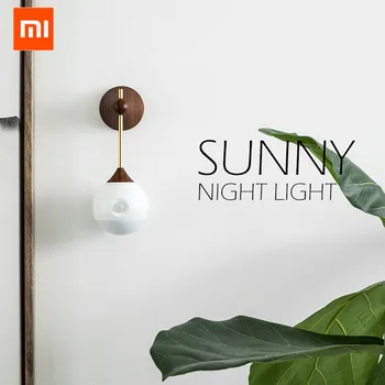 2019 Xiaomi Mijia Sunny Inteligentní Senzor, Noční Světlo Infračervené Indukční USB Nabíjení Vyměnitelné Noční Lampa Pro xiaomi smart home
