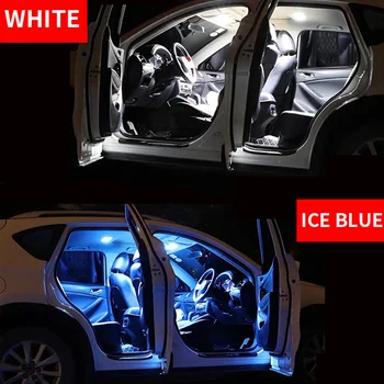 10pcs Auto Příslušenství Bílé Interiérové LED Žárovky Balení Kit Pro 1998-2002 Toyota Corolla T10 31MM Mapu Dome osvětlení Zavazadlového prostoru