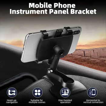 2020 360 ° Auto Držák Mobilního Telefonu Stojan Na Palubní desku, zpětné Zrcátko, sluneční Clony Přepážka Držák Telefonu GPS Držák