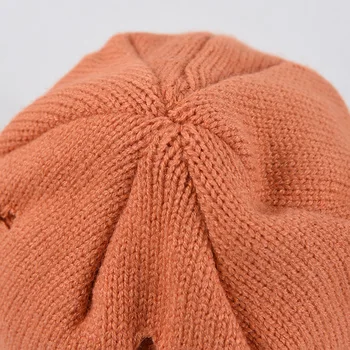 Pletená čepice roztrhl vlněný klobouk ženské podzimní a zimní all-zápas svetr, čepici muži módní beanie hat milovníky