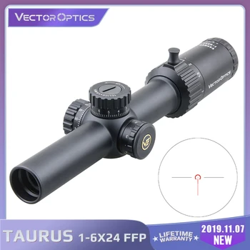 Vektorové Optika Taurus 1-6x24 První Fokální Rovina Rozsah 21 ° FOV Rody Jedna Síla 1/5MIL Upravit Osvětlené