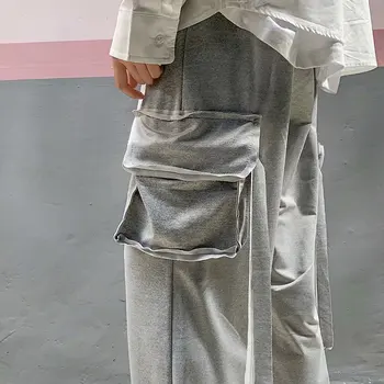 BXyichen originální ležérní kalhoty mužské korejské verzi trend letní tenké volné devíti-bod na paprsku obrábění kalhoty značky tide
