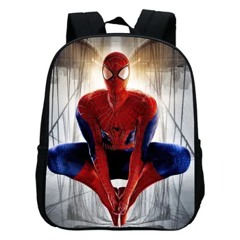 Disney 3D chlapci školní batoh děti děti školní tašky Chlapci Spiderman školní Batoh 2-6 let starý Batoh Taška přes Rameno