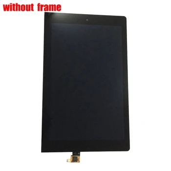 Black Pro Lenovo Yoga 10 B8000 B8000-H 60047 LCD Displej Panel + Touch Screen Digitizér Čidlo Sklo Montážní Rám