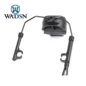 WADSN Taktické Přilbu Železniční Adaptér Sada Headset Holder Fast Helma Příslušenství Zavěšení Sluchátka Držák pro Comtac I&II