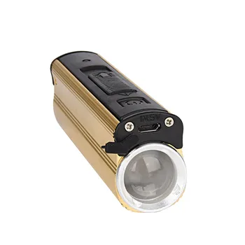 USB Dobíjecí Malé LED Světlo Blesku s Kouřením Lehčí 3 Režimy Kapsy EDC LED Svítilna Lampe Pero Světlo Power Bank Funkce