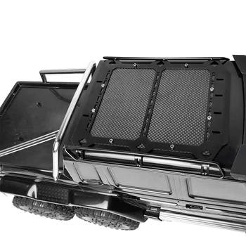 YEAHRUN Kovu, Uhlíkových Vláken Zavazadla s Protiskluzovou Deskou pro TRX6 G63 1:10 RC Lezení Auto