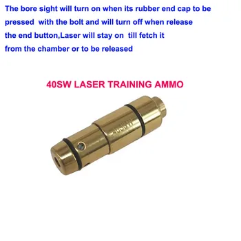 40SW laserové munice laserový kulku, laserové trenér pistole laserové kazety pro suché požární školení