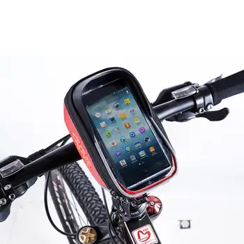 Cyklistika Kolo Kolo Hlavová Trubka Řídítek Mobilní Telefon Bag Pouzdro Držák Na Displej Telefonu Držák Tašky Případě