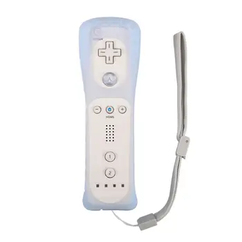 Bezdrátový Gamepad S Silikonové Pouzdro pro Wii Remote Ovladač Joystick G6DC