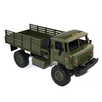 WPL B-24 1: 16 RTR 2.4 G RC Crawler Truck Auto Dálkové Ovládání, Děti, Hračky Auto (ArmyGreen)