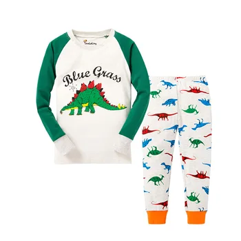 Nové Příjezdu Dětí Pijama Menino Dětské Bavlněné Vánoční Pyžamo Pijama Děti Chlapci Pyžama Dětské Oblečení Dítě Dívky, oblečení na Spaní PYŽAMO