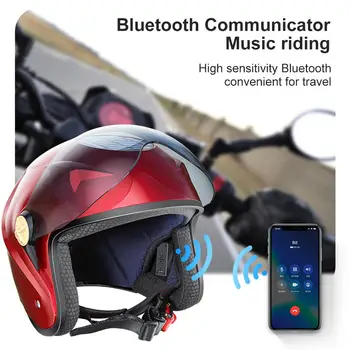 Unisex Pohodlné Solární Energie Inteligentní Bluetooth Letní Ventilátor Chlazení jízda na Kole Helmu Čepici Motocykl příslušenství