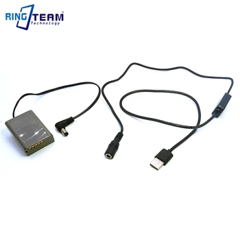 PS-BLN1 BLN-1 BLN1 Figuríny Baterie DC Spojka Plus 5V USB Power Bank Kabel pro Digitální Fotoaparát Olympus OM-D E-M5 II 2 E-M1 PEN E-P5