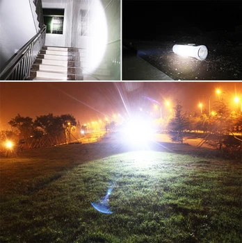 3 Režimy Super Světlé LED Taktická Svítilna Dobíjecí Vodotěsné Linternas Pochodeň Hliníkové Slitiny o 1*18650 nebo 3*AAA z50