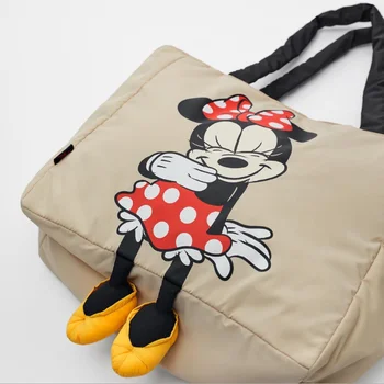 Disney mickey Minnie mouse Cestovní Kabelka Plenky Vodotěsné Velká Kapacita Mateřské Nappy Pytel Baby Skladování Dárek