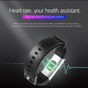 Přenosné Venkovní sportovní 3D senzor hodinky Kapela M4 Sledovat Krevní Tlak Vodotěsné Srdeční Frekvence Monitoru inteligentní fitness náramek