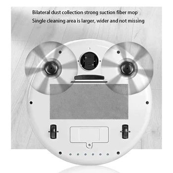 Automatické ing Robot Mini Domácí Přenosné inteligent-ních Vysavač UV Lampa, Funkce 4 v 1