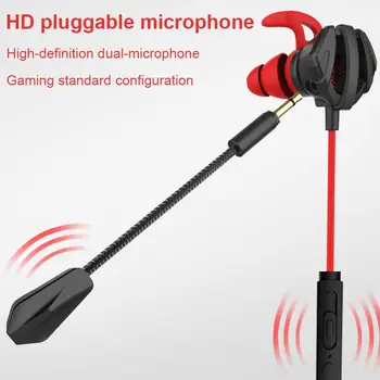 Stereo Herní Sluchátka s Šumu Herní Sluchátka Sluchátka S Mikrofonem pro Profesionální Hráče, 3,5 mm Sluchátka