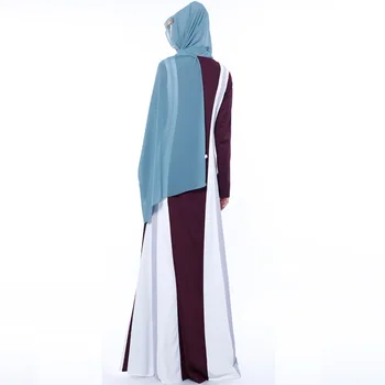 Vestidos Muslimské Dlouhé Šaty Kaftan Pákistánské Arabsky Hidžáb Islámu Šaty Župan Musulmane Longue Abaya Turecko Kaftan Vetement Femme