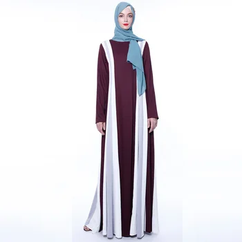 Vestidos Muslimské Dlouhé Šaty Kaftan Pákistánské Arabsky Hidžáb Islámu Šaty Župan Musulmane Longue Abaya Turecko Kaftan Vetement Femme