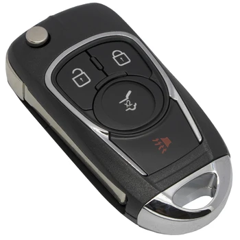 WhatsKey Náhradní Flip Klíč Shell 2/3/4/5 Tlačítka Pro Chevrolet Cruze Pro VAUXHALL OPEL Insignia, Astra J, Zafira C Dálkový ovladač Klíč