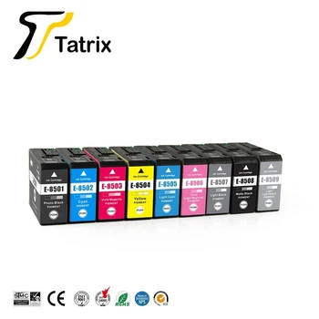Tatrix Kompatibilní pro Epson T8501 T8501 - T8509 Inkoustové Kazety oblek Pro Epson SureColor P800 SC-P800 Tiskárny