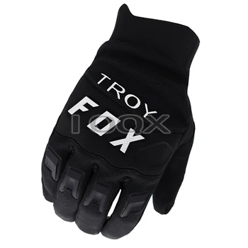 Troy Fox Motokrosové Rukavice Plné Prst ATV, MTB, BMX, Dirt Bike Motocykl Závodní Rukavice na Koni, Cyklistika Venkovní Sporty