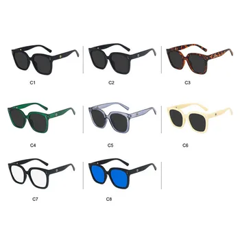 2020 Nový Oversize Módní Retro Brýle Pro Ženy A Muže Stejné jako Jennie Kuku sluneční Brýle