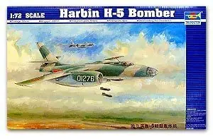 1:72 Čína Harbin H-5 Lehký Bombardér Vojenské Shromáždění Letadla Model Hračka
