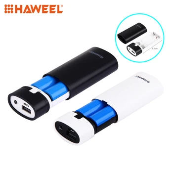 HAWEEL Centechia 2x 18650 USB Mobilní Napájení Banky Nabíječka Baterií Box Případě DIY Kit Pro MP3 iPhone