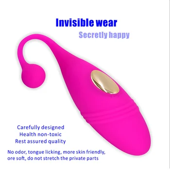 USB Dobíjecí Bezdrátové Skok Vajíčka G Spot Vibrátor sex hračka pro ženy Kegel Balls vaginální zpřísnění kegel svalové cvičení Dildo