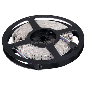 120LED/m 5050 LED Strip 12V IP20 / IP67 Waterpfoof Flexibilní Dvojitý Řádek 5050 LED Strip 5m/mnoho bílá / Teplá Bílá / RGB LED Stripe
