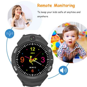 Inteligentní hodinky dítě Q360 pro děti inteligentní dítě hodiny děti gps hodinky VM50 s Fotoaparátem, GPS, WI-fi Umístění Dítěte smartwatch pk Q528