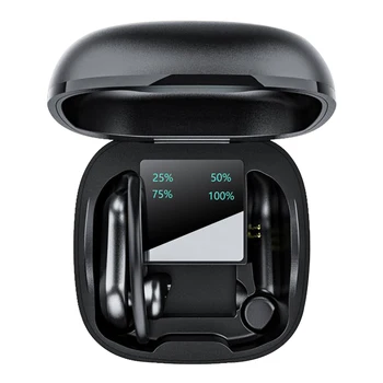 MD03 LED Displej Bezdrátové Bluetooth 5.0 Obchodní Sluchátka Vodotěsná Sluchátka