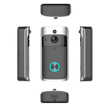 Wi-fi smart video Bezdrátový zvonek Wi-fi Video Zvonek Chytrý Telefon Dveře Prsten Intercom Zvonek Bezpečnostní Kamera