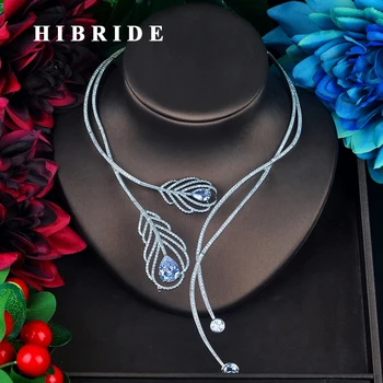 HIBRIDE Nový Unikátní Design Oslňující náhrdelník Náhrdelník Pro Ženy, Přívěsek Příslušenství Módní Party Šperky N-676