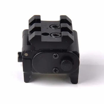NÁS Mini Kompaktní Nastavitelné Red Dot Laser Sight Vhodné pro Glock 17 19 s 20 mm Rail Mount Lovecké Doplňky