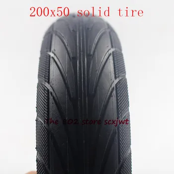 8 Palcový Skútr Pevné Pneumatiky pneumatiky 200x50 200*50 bezdušové pneumatiky Pro Xiaomi Ninebot ES1 ES2 Elektrický Skútr Kickscooter Skateboard