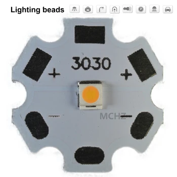 50ks 3030 2W KS Cree XPE XP-E /XTE XT-E/XPG XP-G 3535LED PCB Hliníkové desky 20mm Pro DIY LED