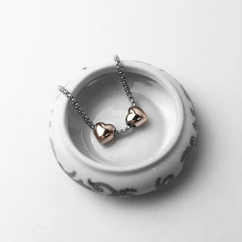 DIY Korálky Ornament Srdce Křídla Lásky Kouzlo,Móda 925 Sterling Silver Módní Šperky Dárek Pro Ženy, Dívka, Fit Náramky, Náhrdelník