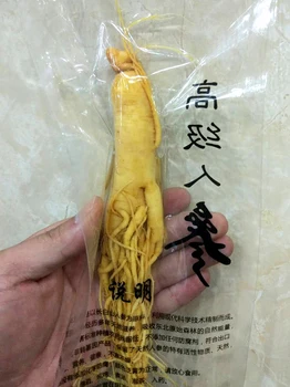 Changbai Čerstvý Ženšen Kořen 100 g čerstvého ženšenu Vakuové Balení Panax ginseng Kořen Bylinné péče o pleť kosmetické použití