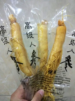 Changbai Čerstvý Ženšen Kořen 100 g čerstvého ženšenu Vakuové Balení Panax ginseng Kořen Bylinné péče o pleť kosmetické použití