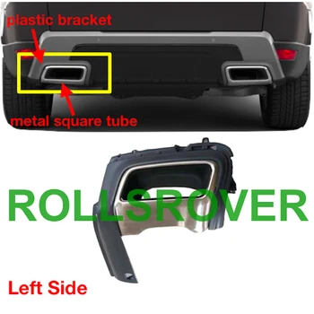 ROLLSROVER Zadní Nárazník, Výfukové Trubky Držáku Obložení Pro Range Rover Sport 2019 2020 Nerezové Trubice LH Levé Straně