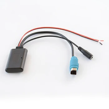 Biurlink Bluetooth 5.0 AUX-IN Kabel Adaptéru Mobil Volání Handsfree Kce-237b pro Alpine CDE-W203Ri IDA X303 X305 X301