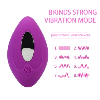 IKOKY 8 Rychlostních úrazu elektrickým Proudem Vibrační Vajíčko Ženské Masturbátor Nositelné G Spot Vibrátor Dálkové Ovládání Klitoris Stimulátor