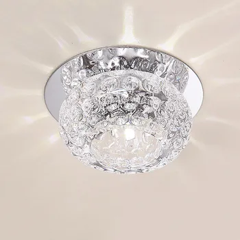 Crystal LED Stropní Světla, Uličky světla chodba, Vstupní hala lampa Obývací pokoj lampy osvětlení LED Stropní Světla