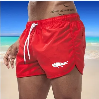 Značka Pánské koupací Šortky, Plavky Muži Plavky Plus Velikosti Plavky Muž Beach Nosit Krátké Kalhoty, Bermudy Koupačky sunga